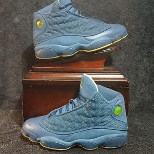 Nike Air Jordan 13 Retro "SQUADRON BLUE" ,Mens Size-9.5 100% AUTHENTIC!